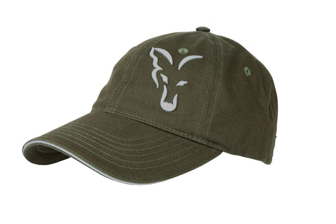 Fox green / silver baseball cap