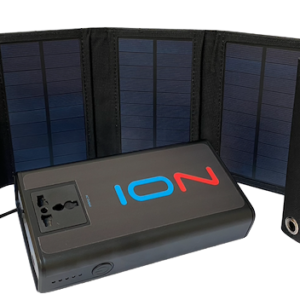 Powapacs Ion Compact Portable Battery Pack (Solar Panel included)