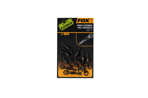 Fox Edges Kwik change heli swivels size 7 x 10 