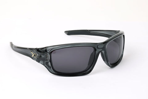 Matrix Glasses - Wraps Trans black / grey lense