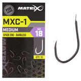 Matrix MXC 1 Barbless Spade End PTFE Hooks 10pcs