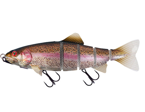 Rage Replicant Jointed Trout Shallow 14cm/5.5" 40g Super Natural Rainbow Trout x 1pcs