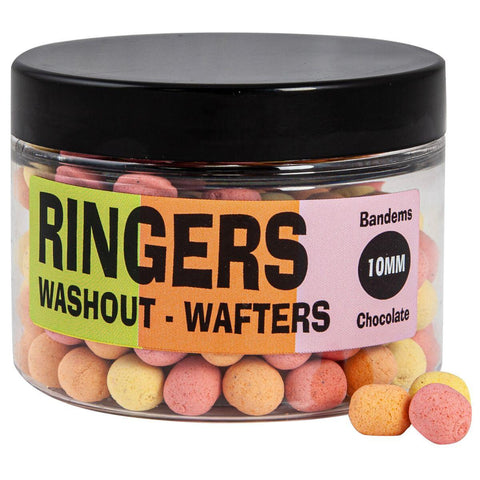 Ringers Miexd Washout Wafters 10mm Bandems Chocolate