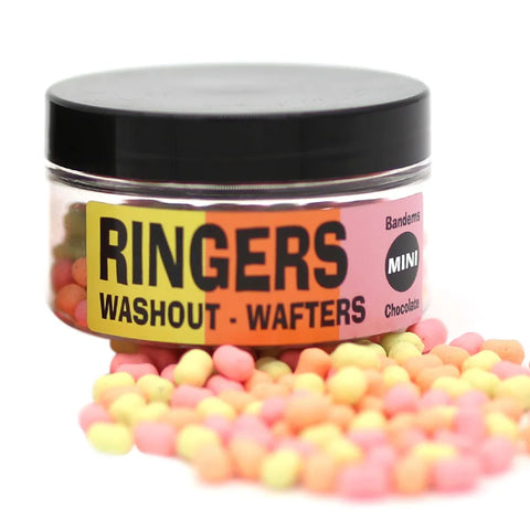 Ringers Mini Mixed Washout Dumbells Wafters 4mm 50g Tubs